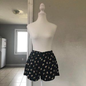 Handmade floral shorts